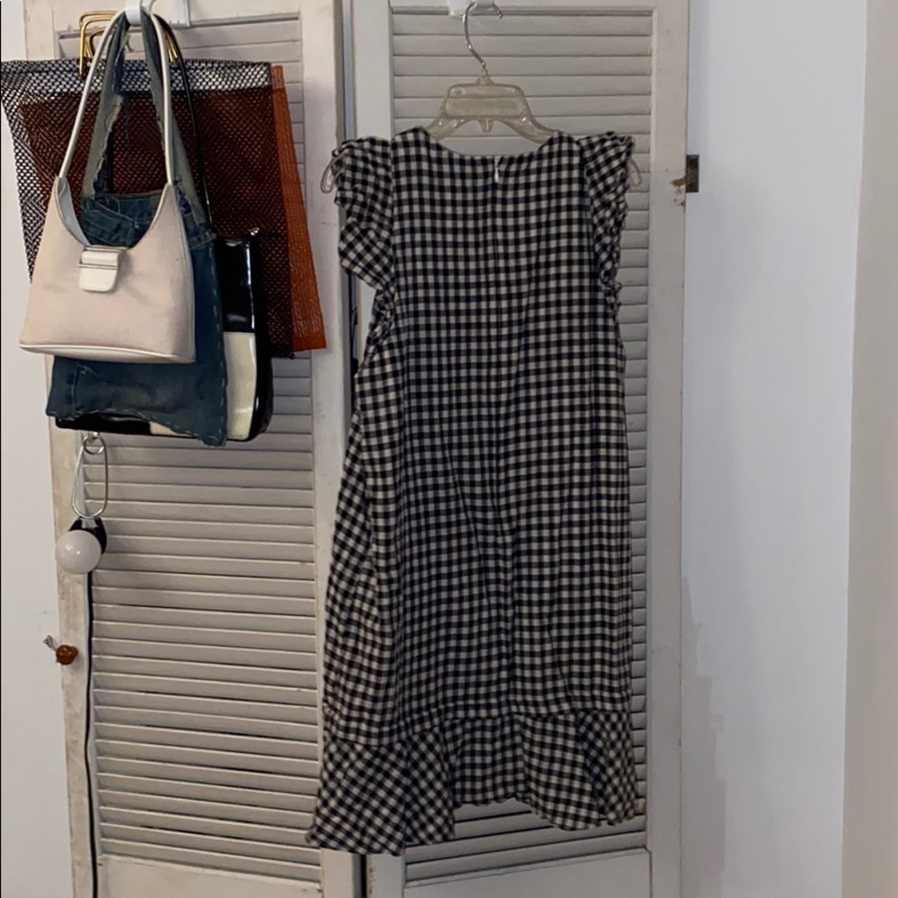 Checked madewell dress - Picture 4 of 4